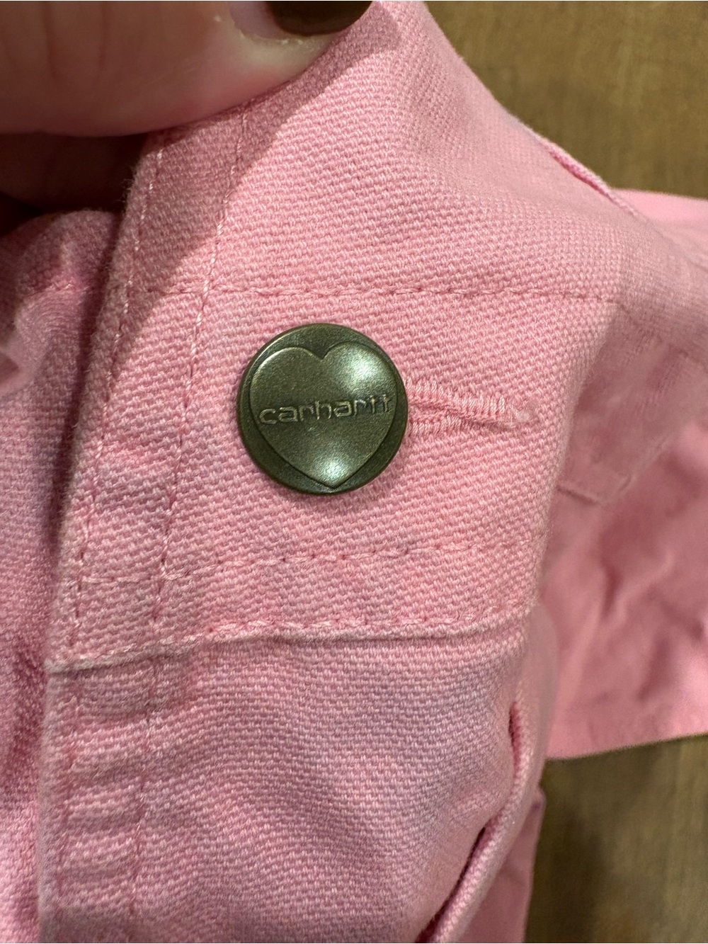 Carhartt Pink Kids Overalls with Adjustable Straps - Picture 7 of 7